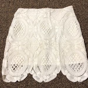 Classy lace skirt